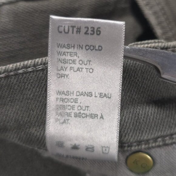 BLADWIN KANSAS CITY HENLY VERDANT Jeans MidRise USA🇺🇸MADE 101000VERT Size 28 - Picture 13 of 13